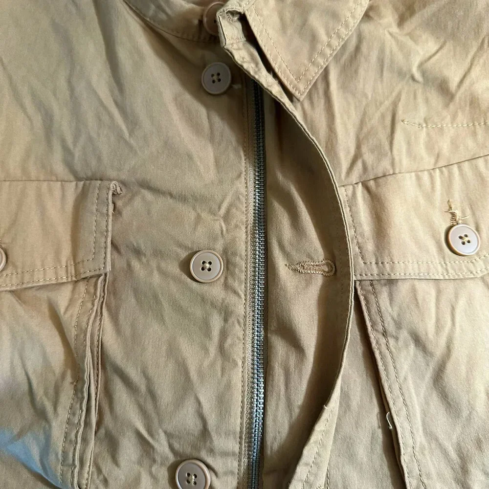 Treasure & Bond Nordstrom New Mens Surplus Field Jacket Tan Size Large Casual